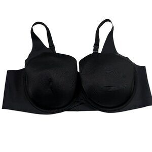 Cacique - Lane Bryant Black Lightly Lined Max Coverage Underwire Bra Women's 46C